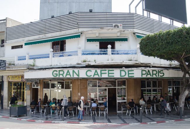Gran Cafe de Paris in Tangier, Morocco